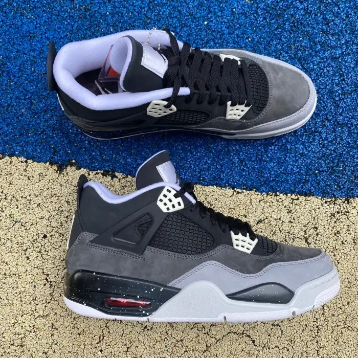 Authentic Air Jordan 4 Retro “Fear” 2021 CAFF2304