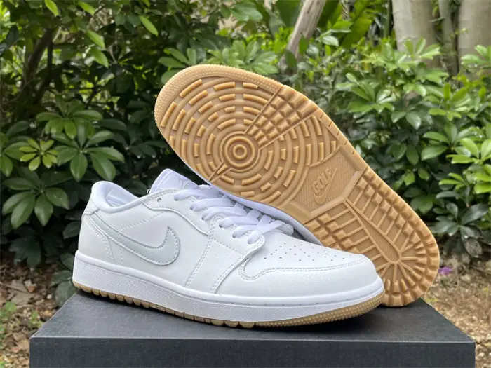 Authentic Air Jordan 1 LOW GOLF White DD9315-111 GS 