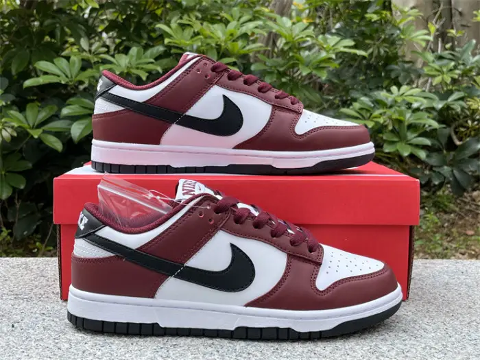 Authentic Nike Dunk Low Dark Team Red AEEDF1616