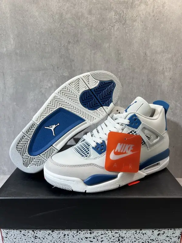 Authentic Air Jordan 4 “Military Blue” 2024 GS 