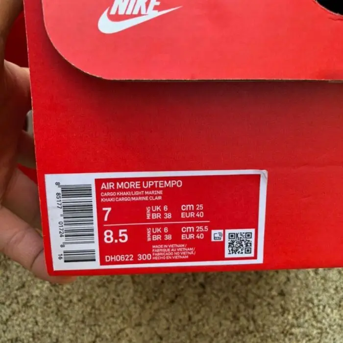 Authentic Nike Air More Uptempo Cargo AACBB1379