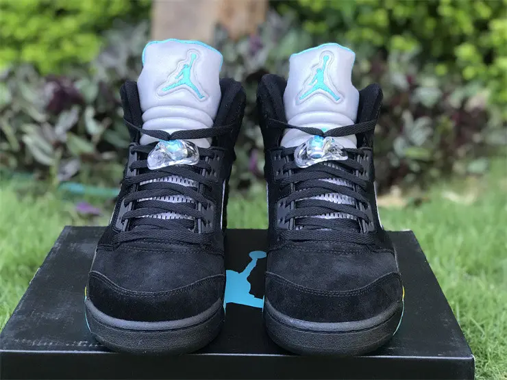 Authentic Air Jordan 5 Aqua 