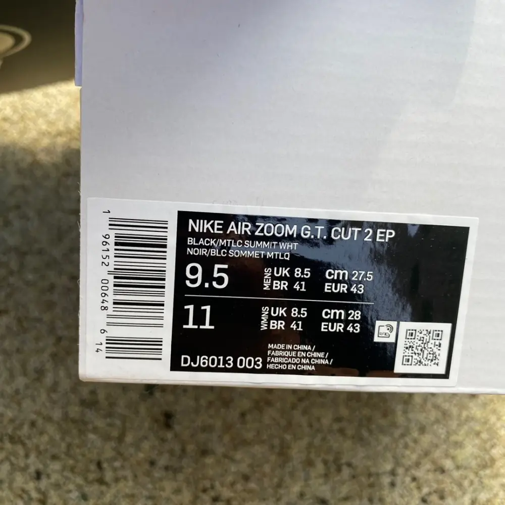 Authentic Nike Air Zoom GT Cut 2 DJ6013-003 