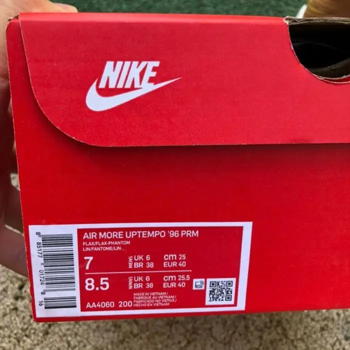 Authentic Nike Air More Uptempo Wheat FDB1477