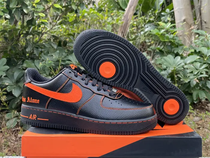 Authentic VLONE x Nike Air Force 1 Low Black Women 