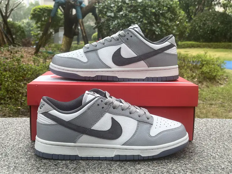 Authentic Nike Dunk Low SE Light Carbon 