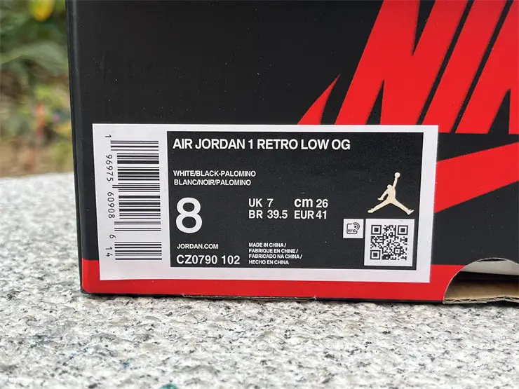 Authentic Air Jordan 1 Low OG “Mocha” 