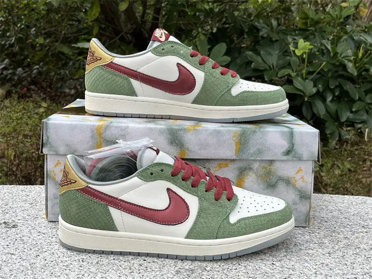 Authentic Air Jordan 1 Low “Chinese New Year” 