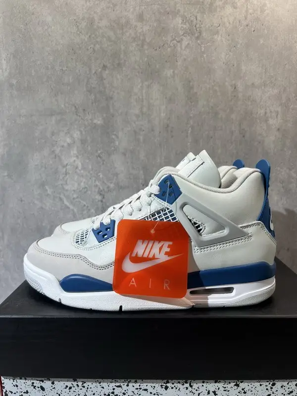 Authentic Air Jordan 4 “Military Blue” 2024 GS 
