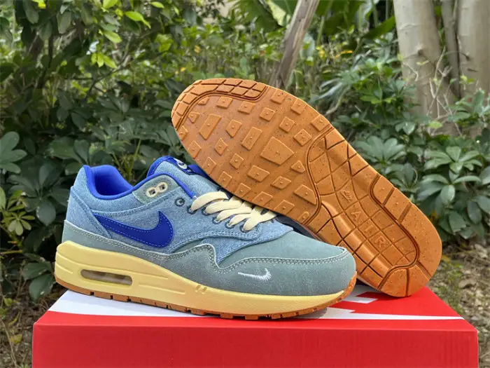 Authentic Nike Air Max 1 Premium “Mineral Slate” Women 