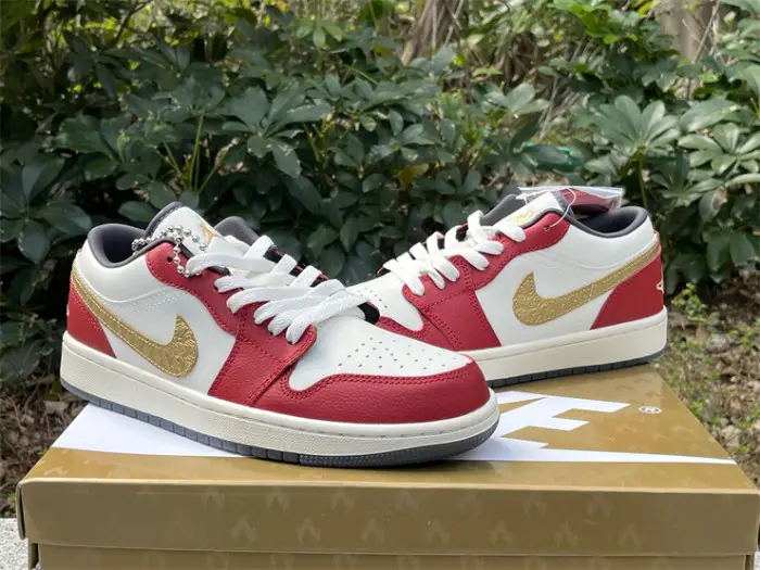 Authentic Air Jordan 1 Low SE “Year of the Dragon” FEDE150