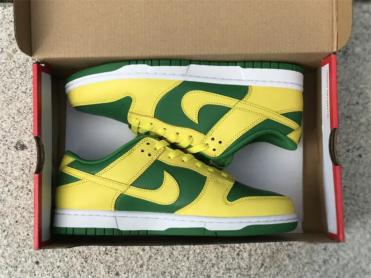 Authentic Nike Dunk Low “Reverse Brazil” 