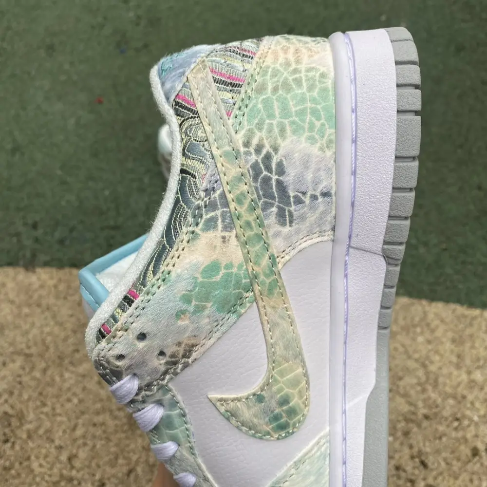 Authentic Nike Dunk Low CNY White Green 