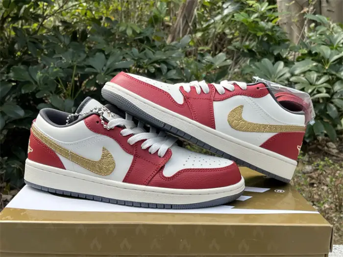 Authentic Air Jordan 1 Low SE “Year of the Dragon” 