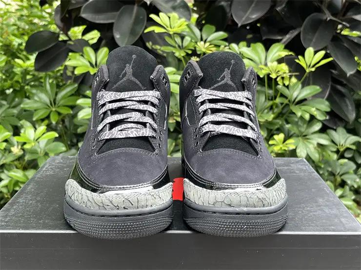 Authentic Air Jordan 3 Black 
