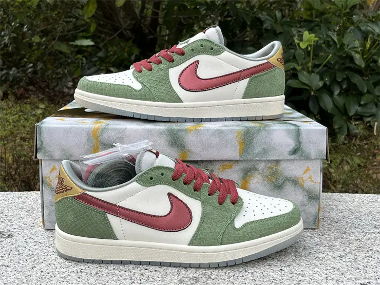Authentic Air Jordan 1 Low “Chinese New Year” 