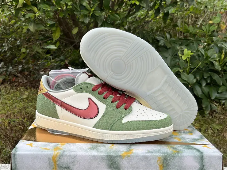 Authentic Air Jordan 1 Low “Chinese New Year” 