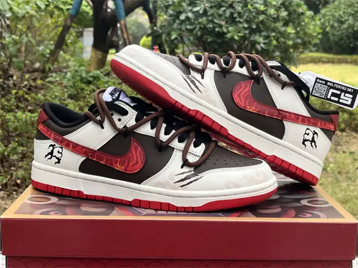 Nike Dunk Low Dragon Year Custom made DAFEC105
