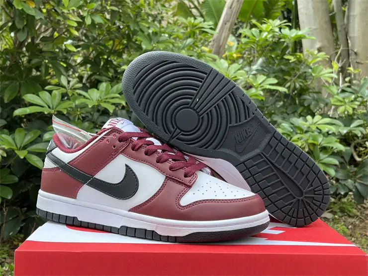 Authentic Nike Dunk Low Dark Team Red 