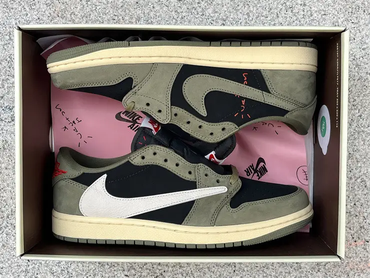 Authentic Travis Scott x Air Jordan 1 Low OG 7.0 