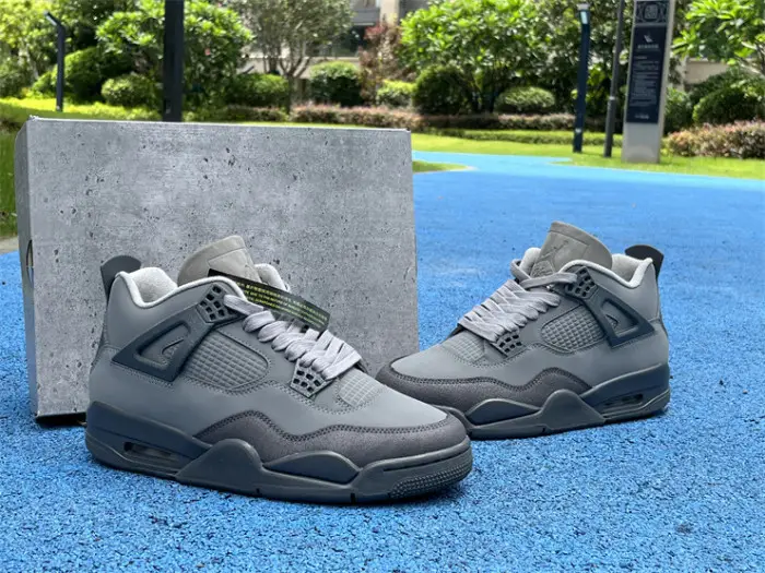 Authentic Air Jordan 4 Retro SE Paris Olympics Wet Cement 