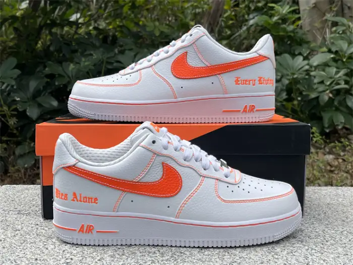 Authentic VLONE x Nike Air Force 1 Low White 