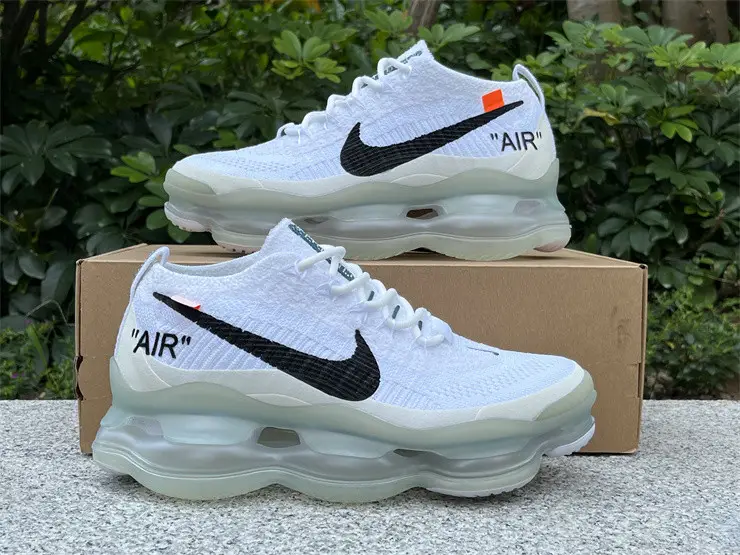 Authentic Nike Air Max Scorpion White Black 