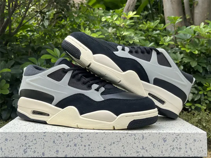 Authentic Air Jordan 4 RM “ Black Sail ” 