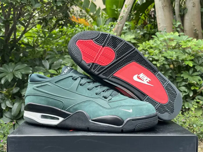 Authentic Nigel Sylvester x Air Jordan 4 RM “Fence Green” DCFDF1573