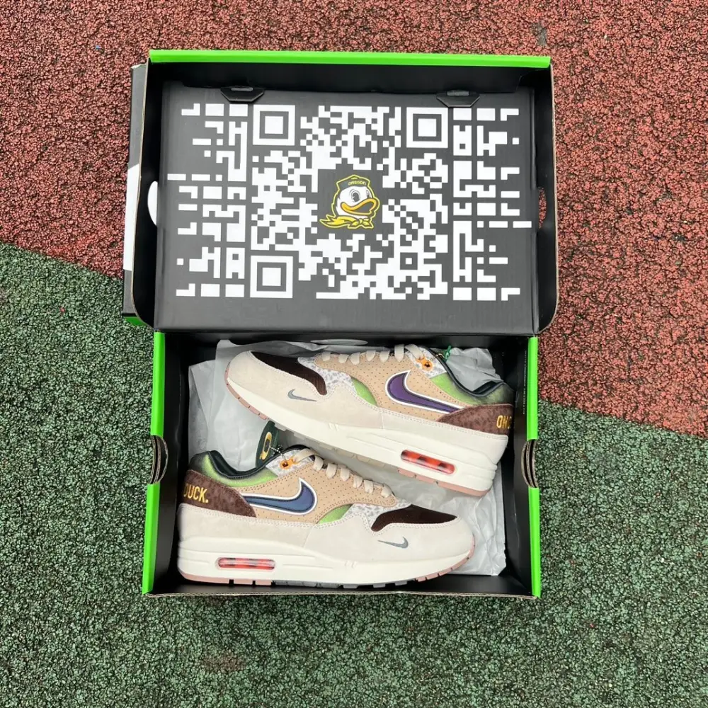 Authentic Division Street x Nike Air Max 1 “University of Oregon” 