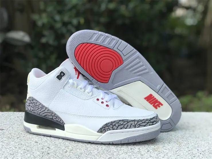 Authentic Air Jordan 3 “White Cement Reimagined” GS 
