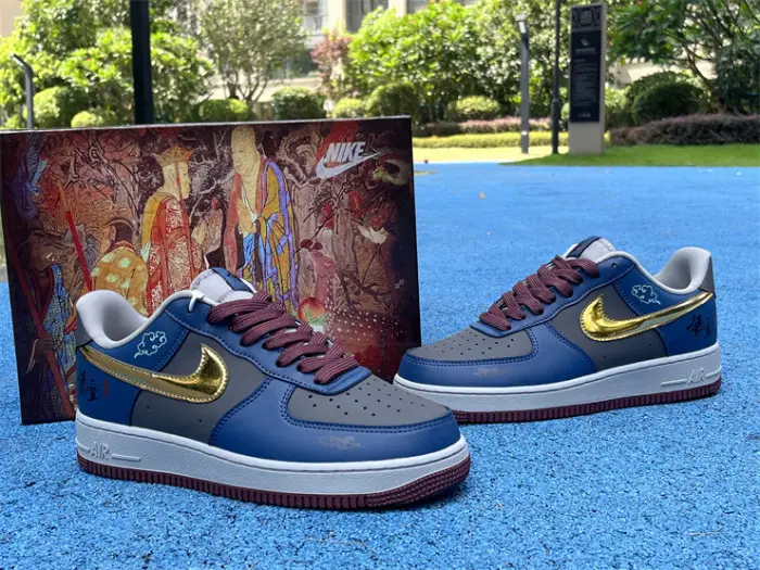 Authentic Nike Air Force 1 Low Black WuKong 