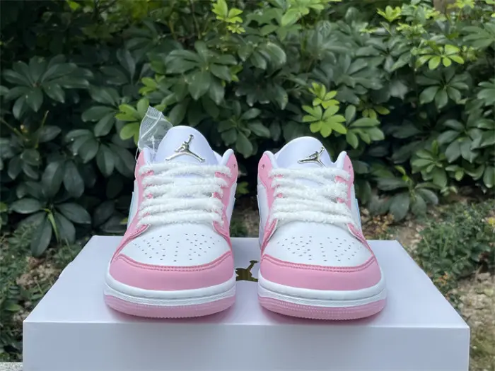Authentic Air Jordan 1 Low Paw Print Women BAA2672
