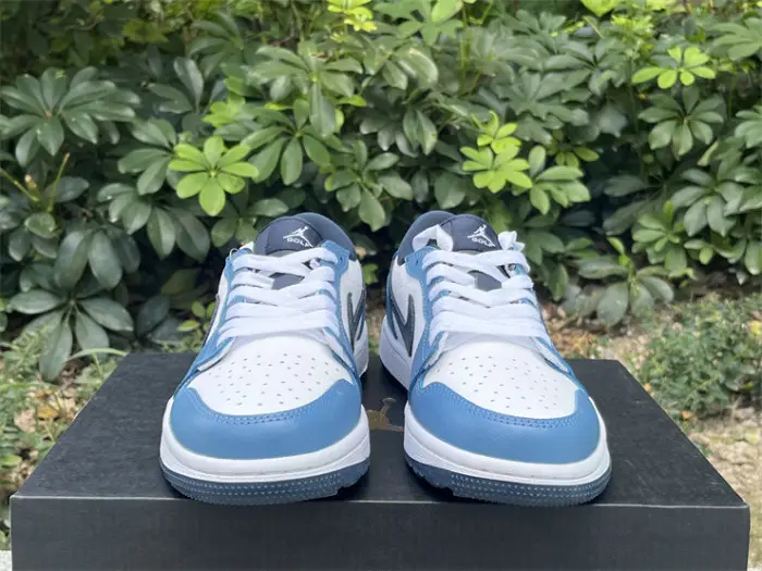 Authentic Nike Air Jordan 1 Low Golf Aegean Storm 