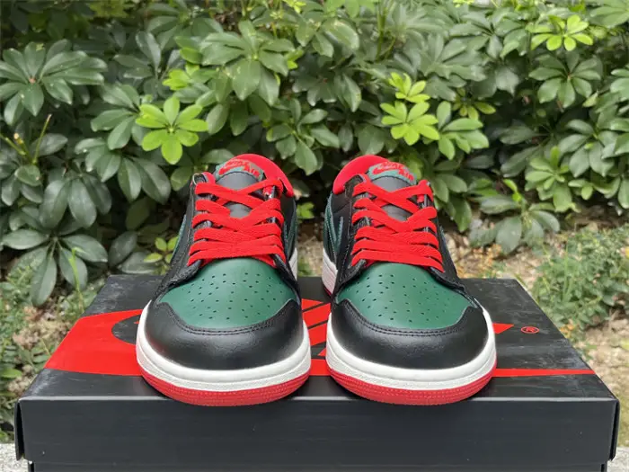 Authentic Air Jordan 1 Low “Gorge Green” AECEC696
