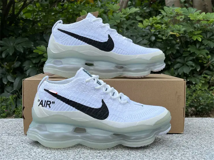 Authentic Nike Air Max Scorpion White Black 