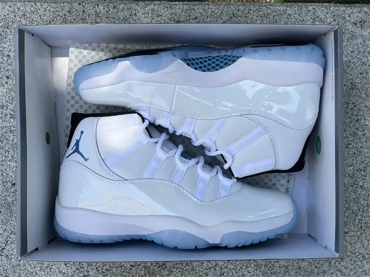 Authentic Air Jordan 11 “Legend Blue”2024 