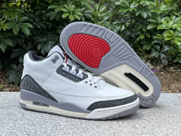 Authentic Air Jordan 3 “Cement Grey” GS ADF1270