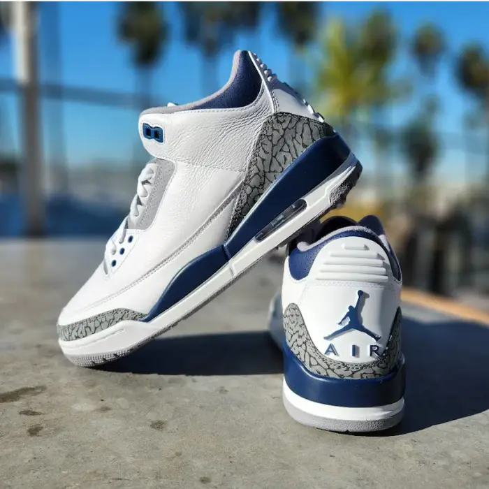 Authentic Air Jordan 3 Retro “Midnight Navy” GS DAA410