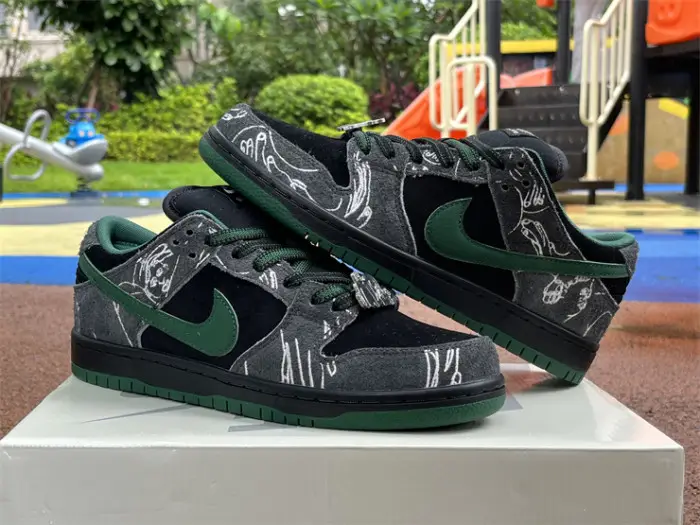 Authentic There Skateboards x Nike SB Dunk Low 