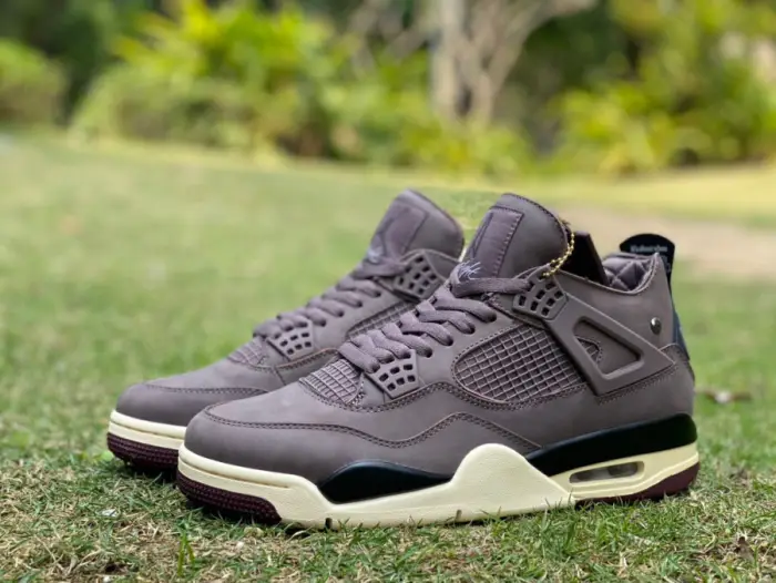Authentic A Ma Maniére x Air Jordan 4 “Violet Ore” Women FCC2294