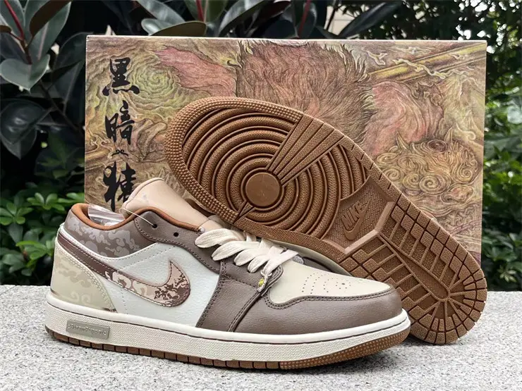 Authentic Air Jordan 1 Low WuKong 
