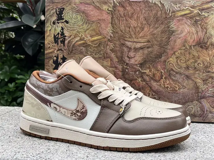 Authentic Air Jordan 1 Low WuKong 