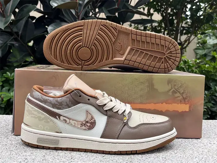 Authentic Air Jordan 1 Low WuKong 