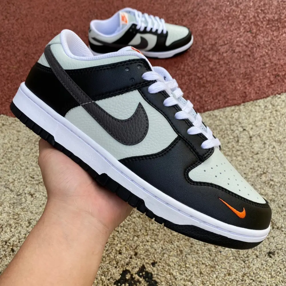 Authentic Nike Dunk Low Mini Swoosh 