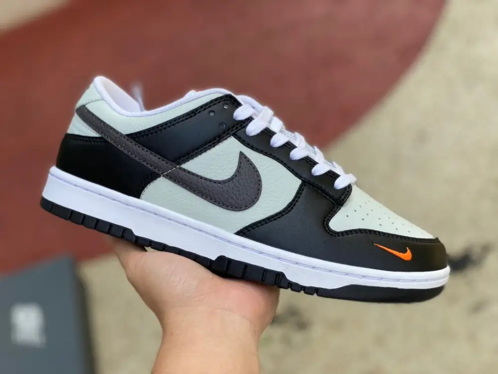 Authentic Nike Dunk Low Mini Swoosh 