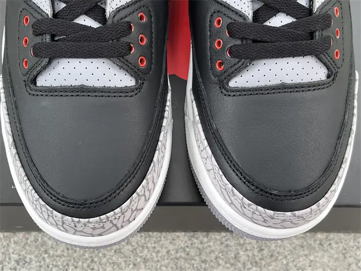 Authentic Air Jordan 3 “Black Cement”2024 DN3707-010 