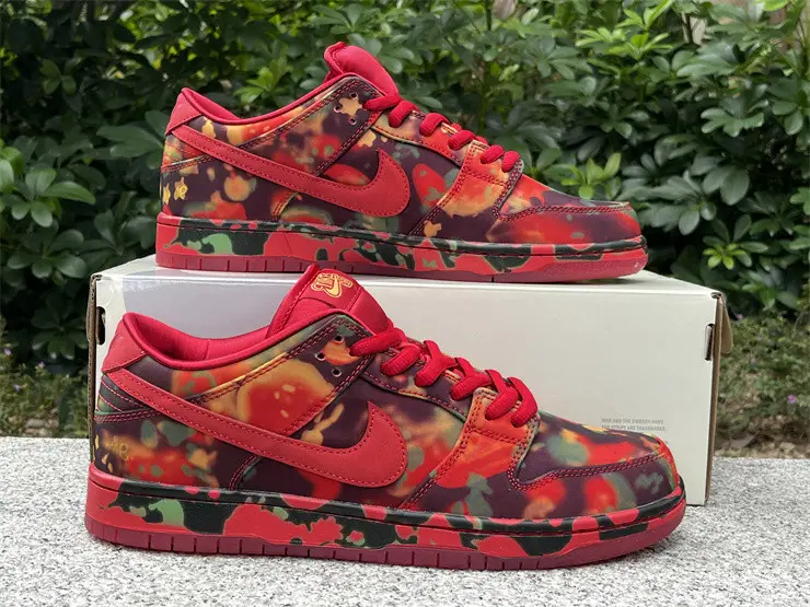 Authentic The Wizard of Oz x Nike SB Dunk Low“RubySlipper” 