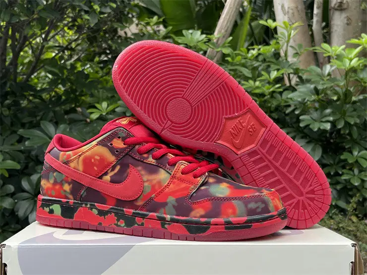 Authentic The Wizard of Oz x Nike SB Dunk Low“RubySlipper” 