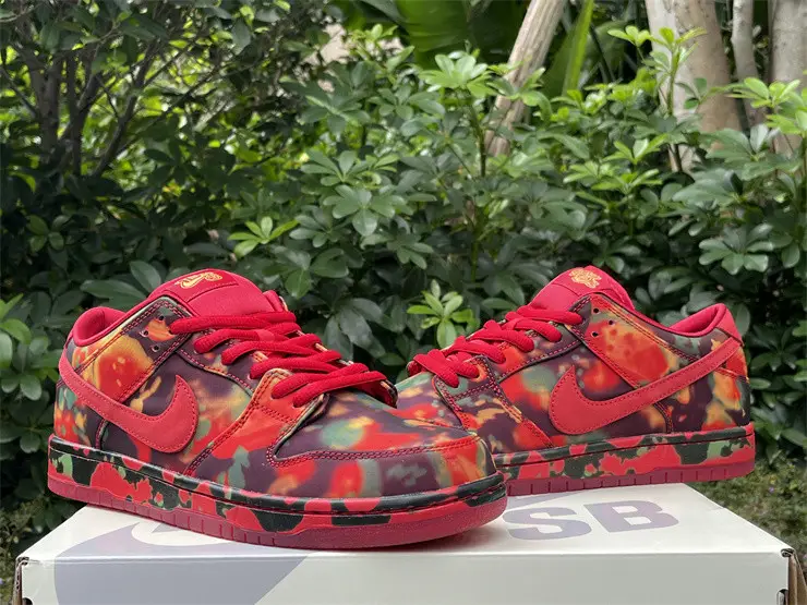 Authentic The Wizard of Oz x Nike SB Dunk Low“RubySlipper” 